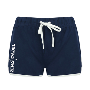 Pantaloncini SHORTS Matilde (Donna) - Blu Navy/Bianco - Zena Padel