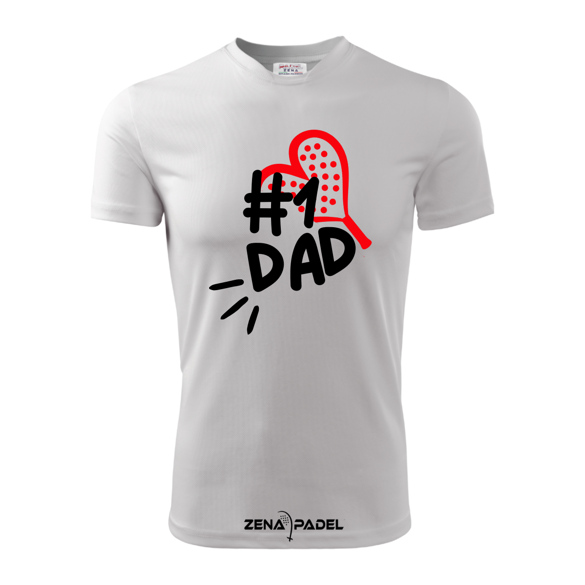 T-Shirt Cotone #1 DAD Padel - Zena Padel