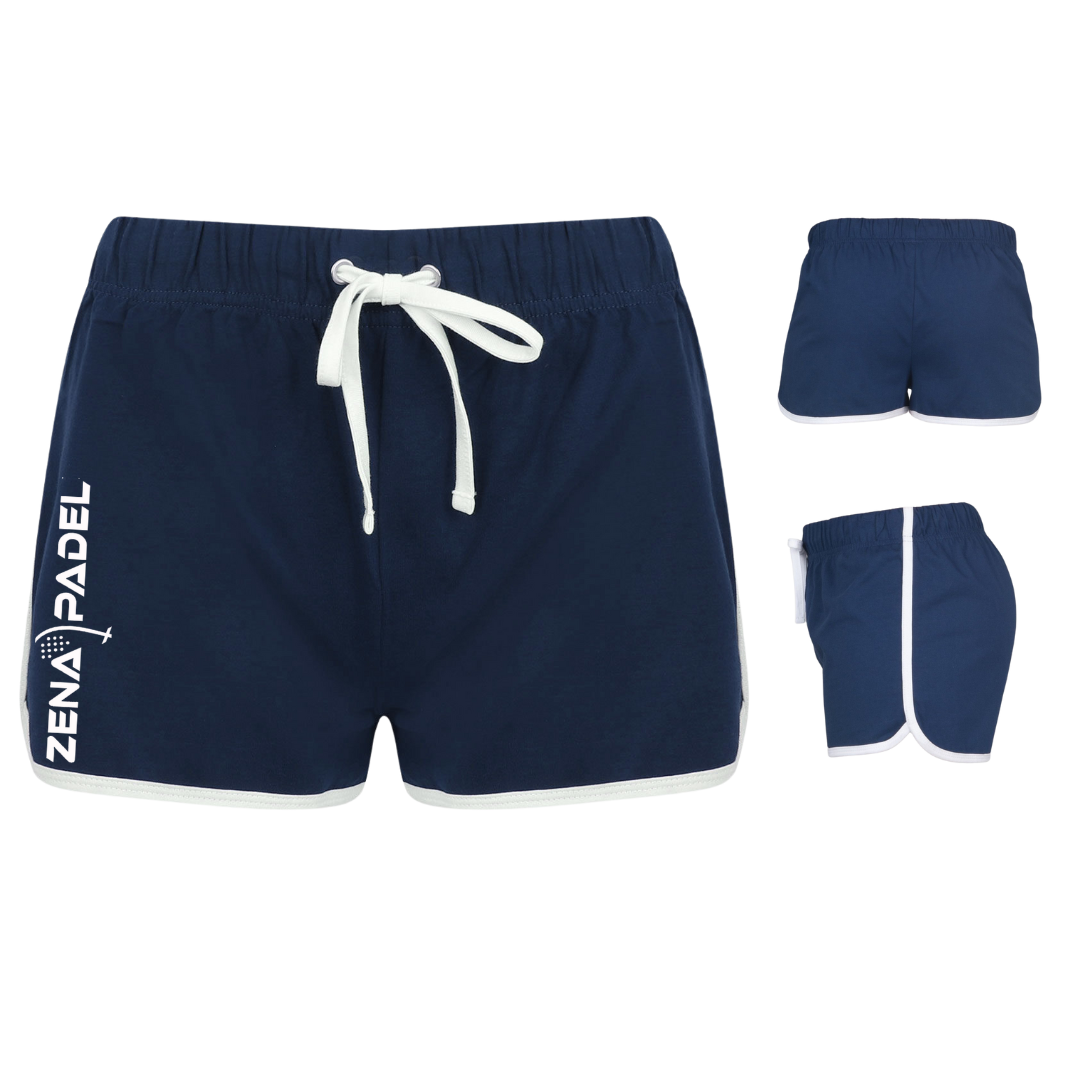 Pantaloncini SHORTS Matilde (Donna) - Blu Navy/Bianco - Zena Padel