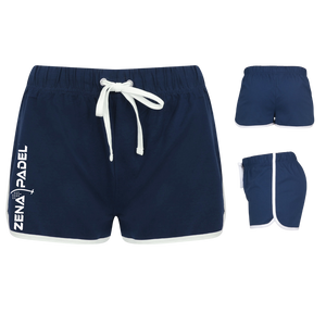 Pantaloncini SHORTS Matilde (Donna) - Blu Navy/Bianco - Zena Padel