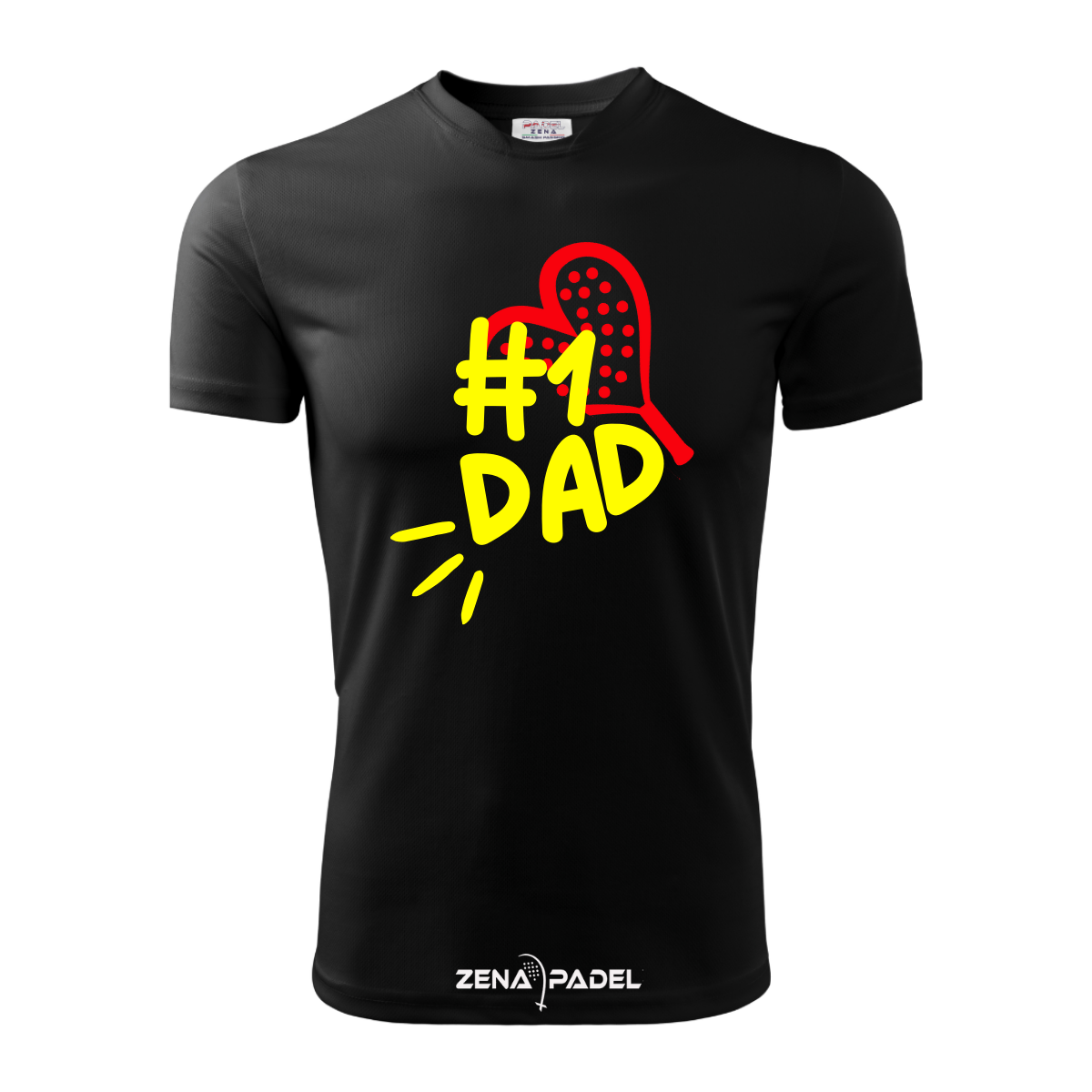 T-Shirt Cotone #1 DAD Padel - Zena Padel