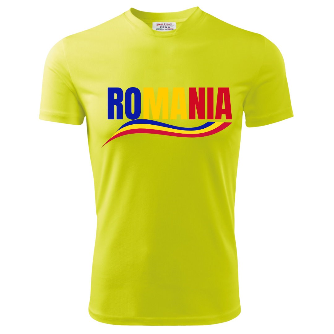 T-Shirt WAVE ROMANIA - Zena Padel