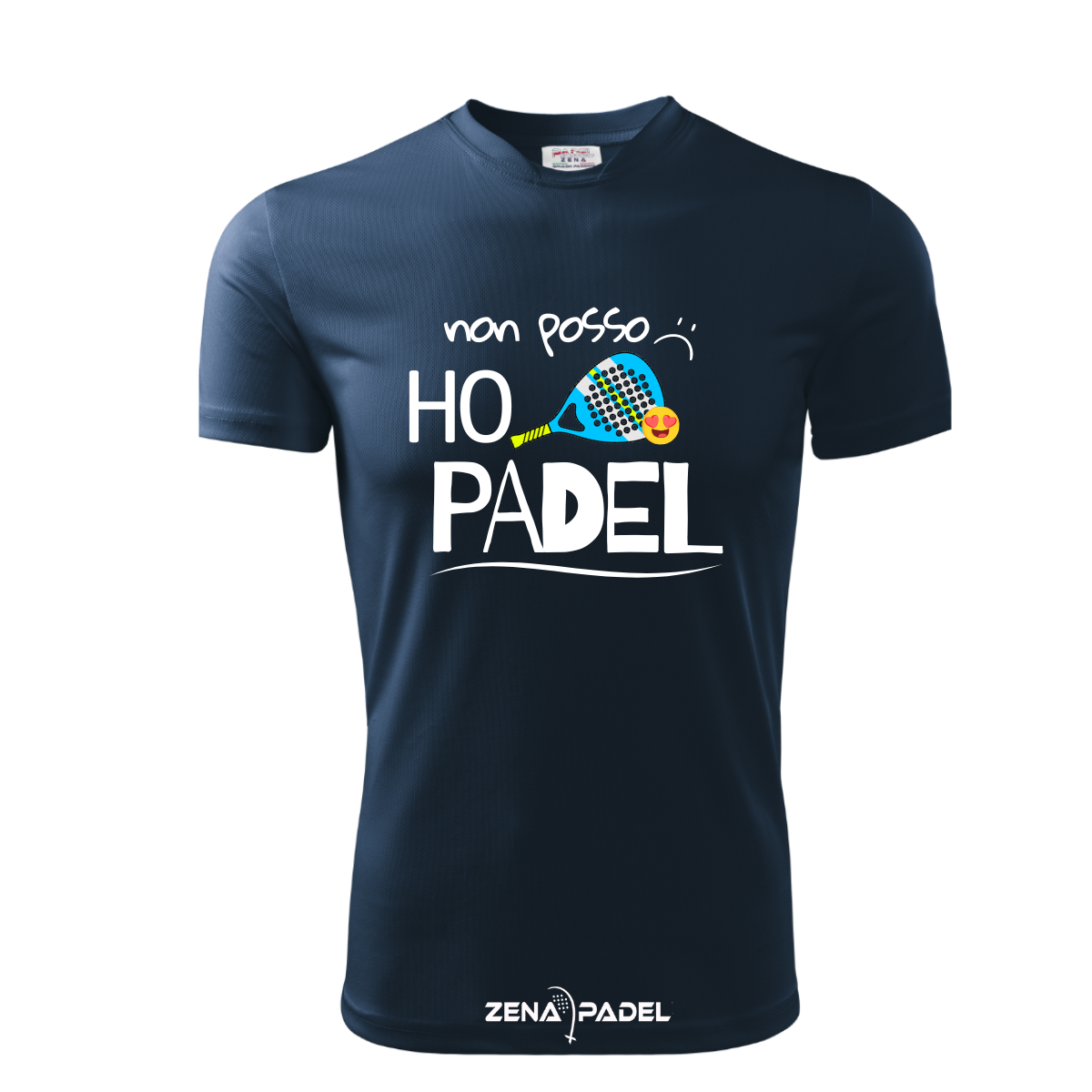 T-Shirt Cotone NON POSSO HO PADEL - Zena Padel