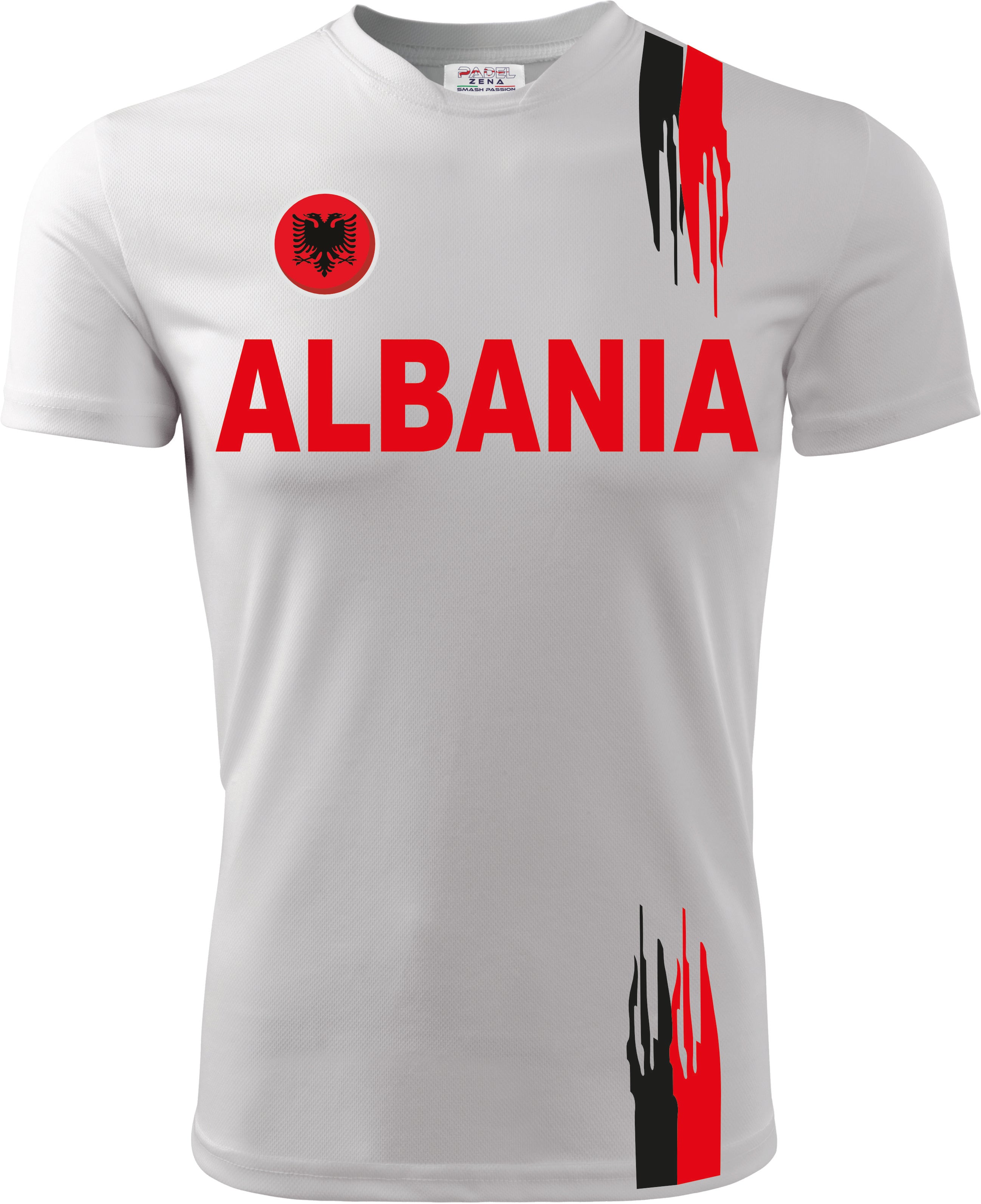 T-Shirt Padel Europei ALBANIA - Zena Padel