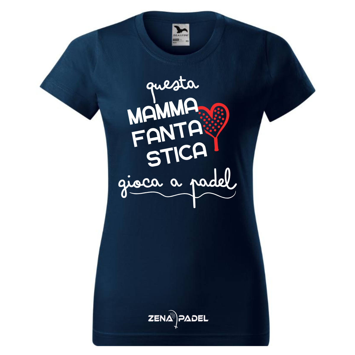 T-Shirt Cotone MAMMA FANTASTICA - Zena Padel