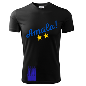 T-Shirt AMALA - CAMPIONI NERAZZURRI (Taglie Adulto/Bimbo) - Zena Padel