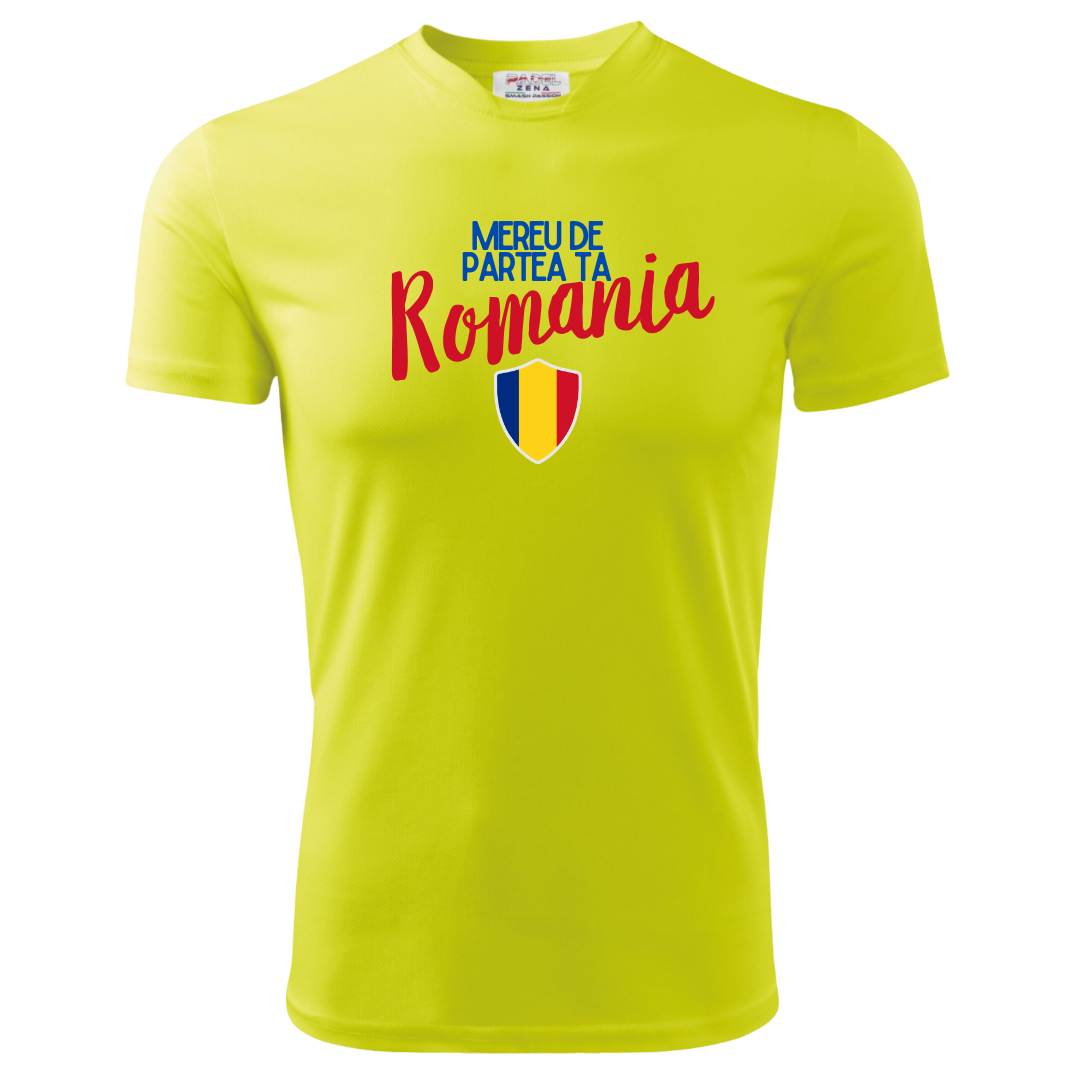 T-Shirt ROMANIA Partea Ta - Zena Padel