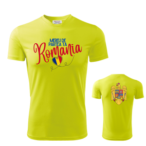 T-Shirt ROMANIA Partea Ta - Zena Padel