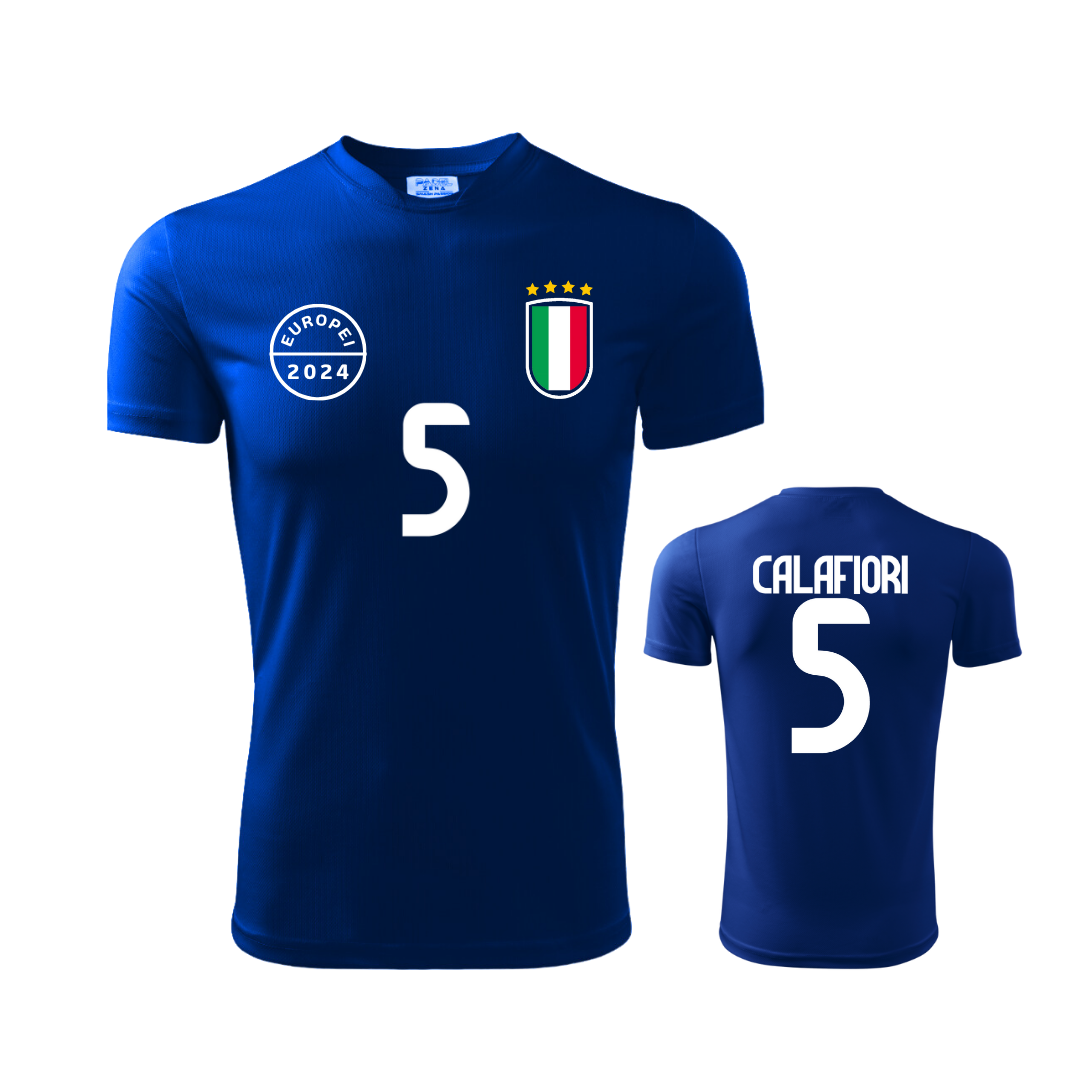 T-Shirt ITALIA Europei Calafiori (Taglia Adulto/Bimbo) - Zena Padel