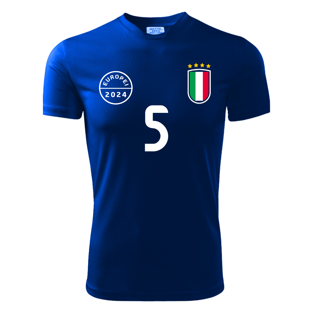 T-Shirt ITALIA Europei Calafiori (Taglia Adulto/Bimbo) - Zena Padel