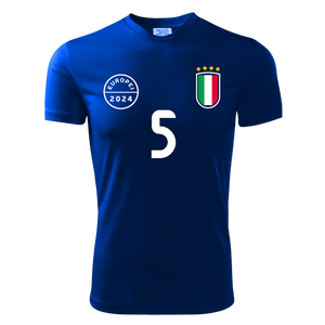 T-Shirt ITALIA Europei Calafiori (Taglia Adulto/Bimbo) - Zena Padel