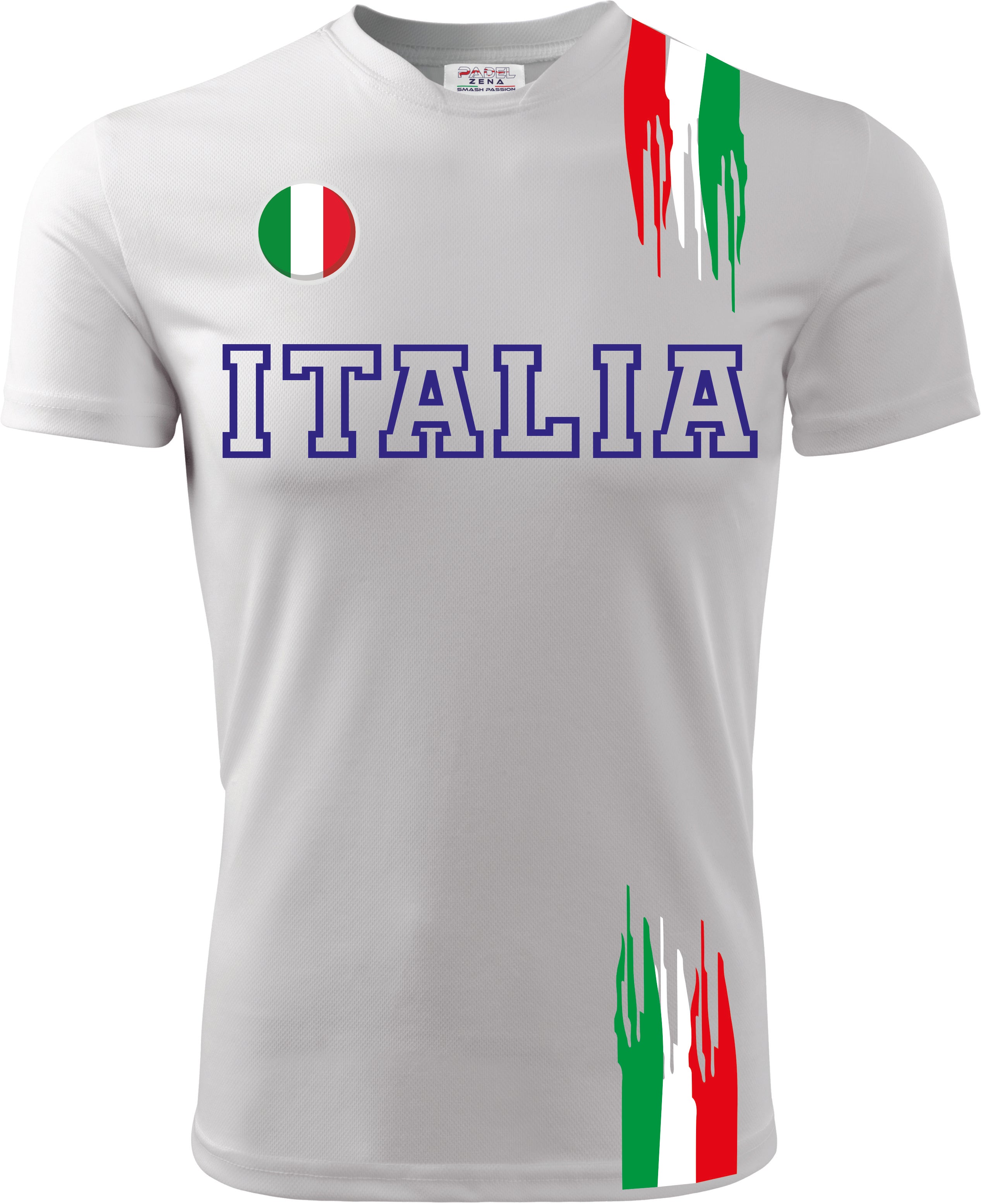 T-Shirt Padel Europei ITALIA 02 - Zena Padel