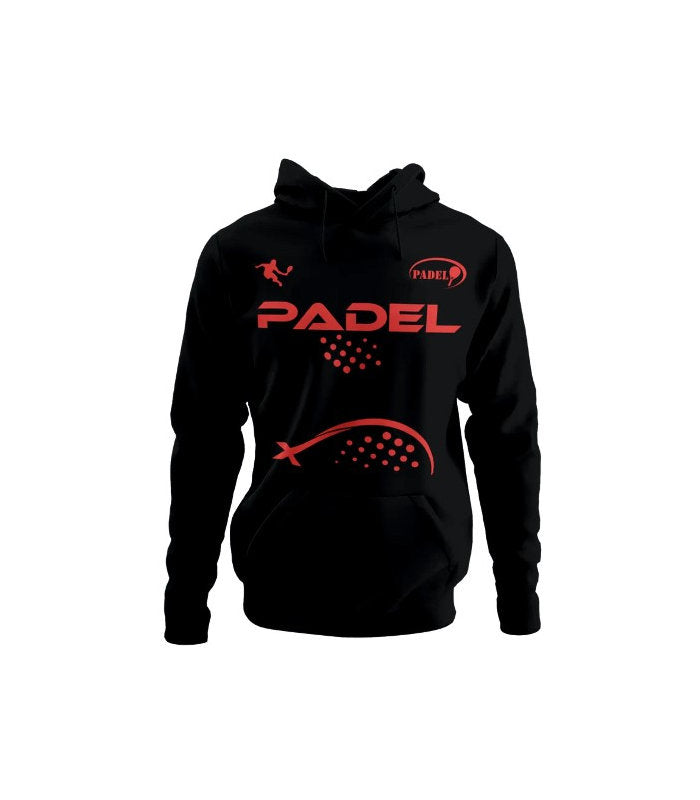 Felpe Padel Black - Zena Padel