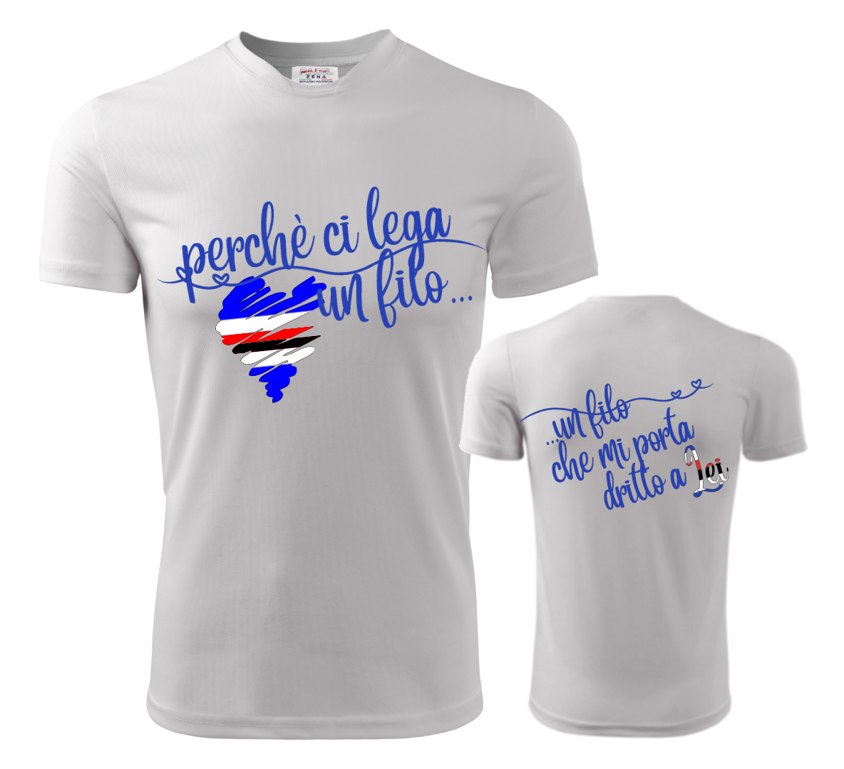 T-Shirt CI LEGA UN FILO Samp - Zena Padel