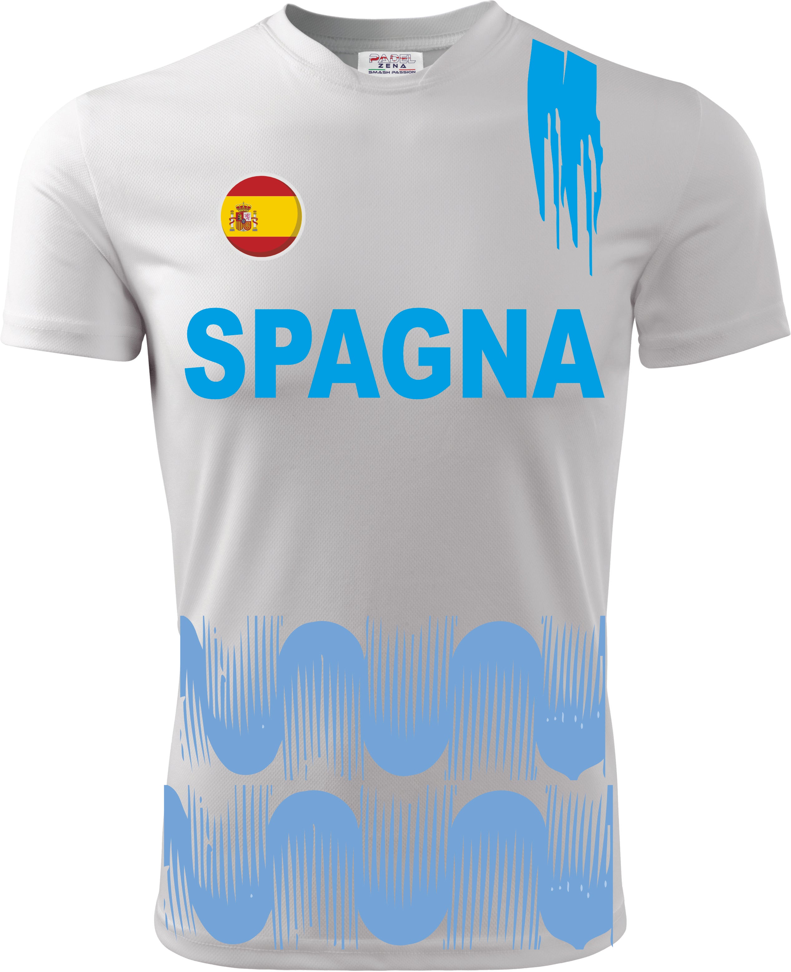 T-Shirt Padel Europei SPAGNA - Zena Padel