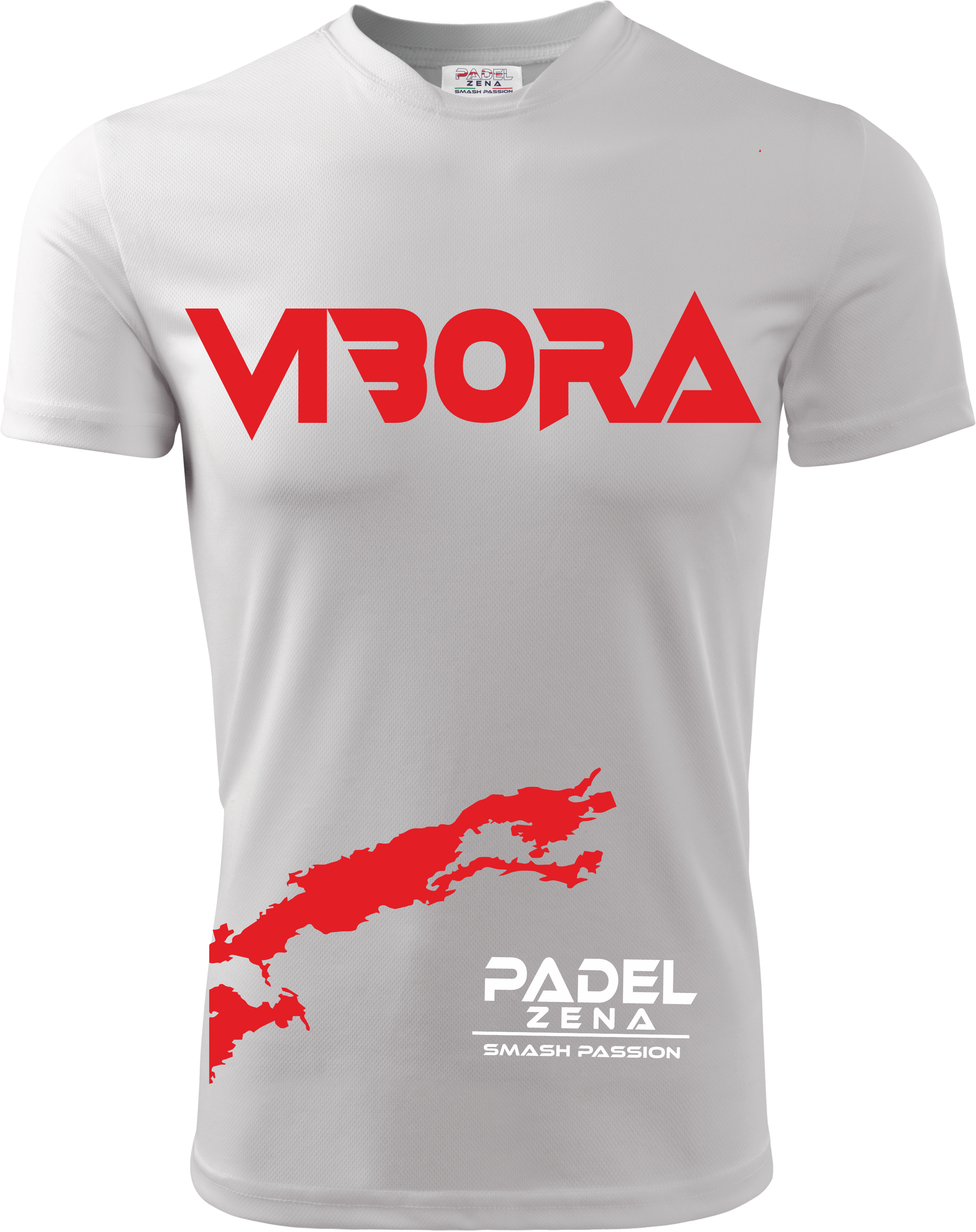 T-Shirt VIBORA RED Padel - Zena Padel