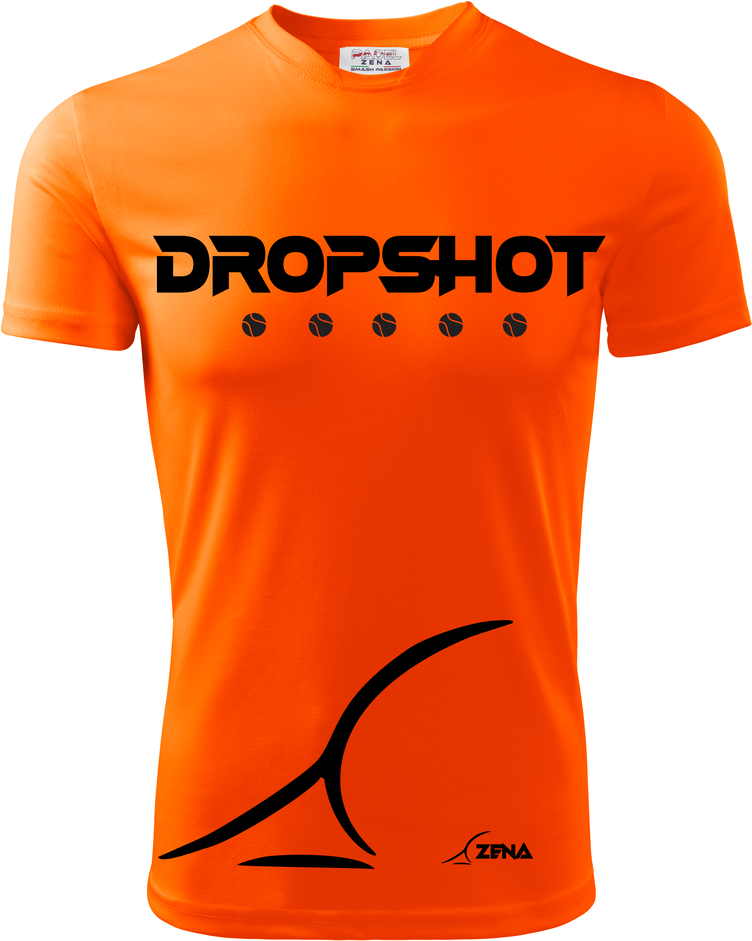 T-Shirt Tennis DROPSHOT - Zena Padel