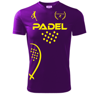 T-Shirt PURPLE Padel1 - Zena Padel