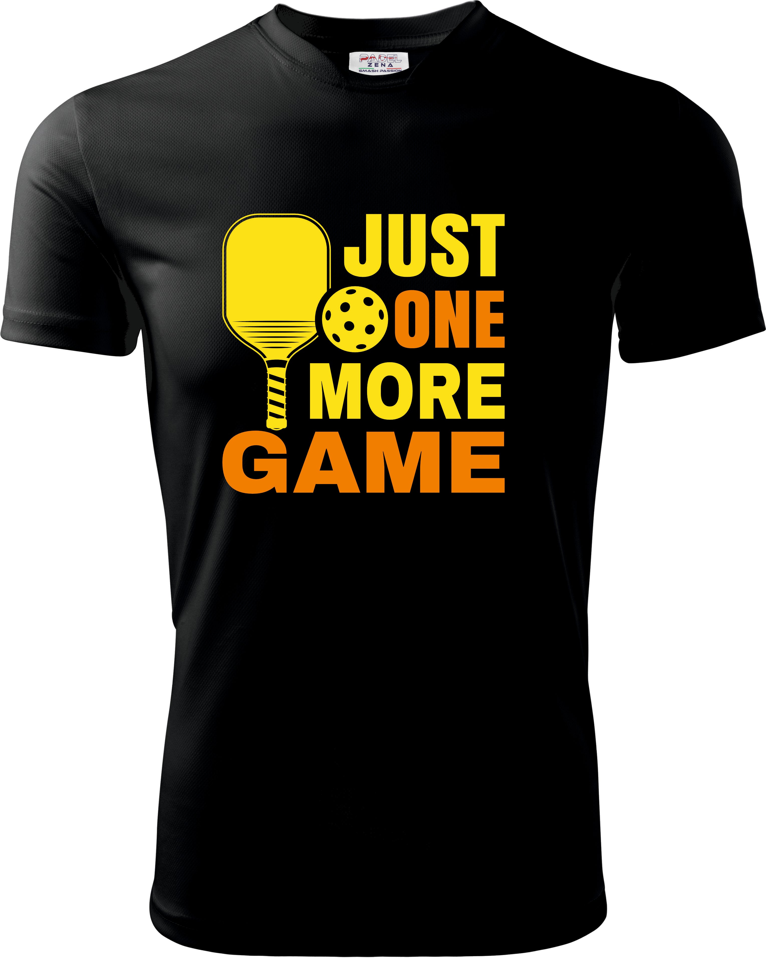 T-Shirt Pickleball - ONE MORE GAME - Zena Padel