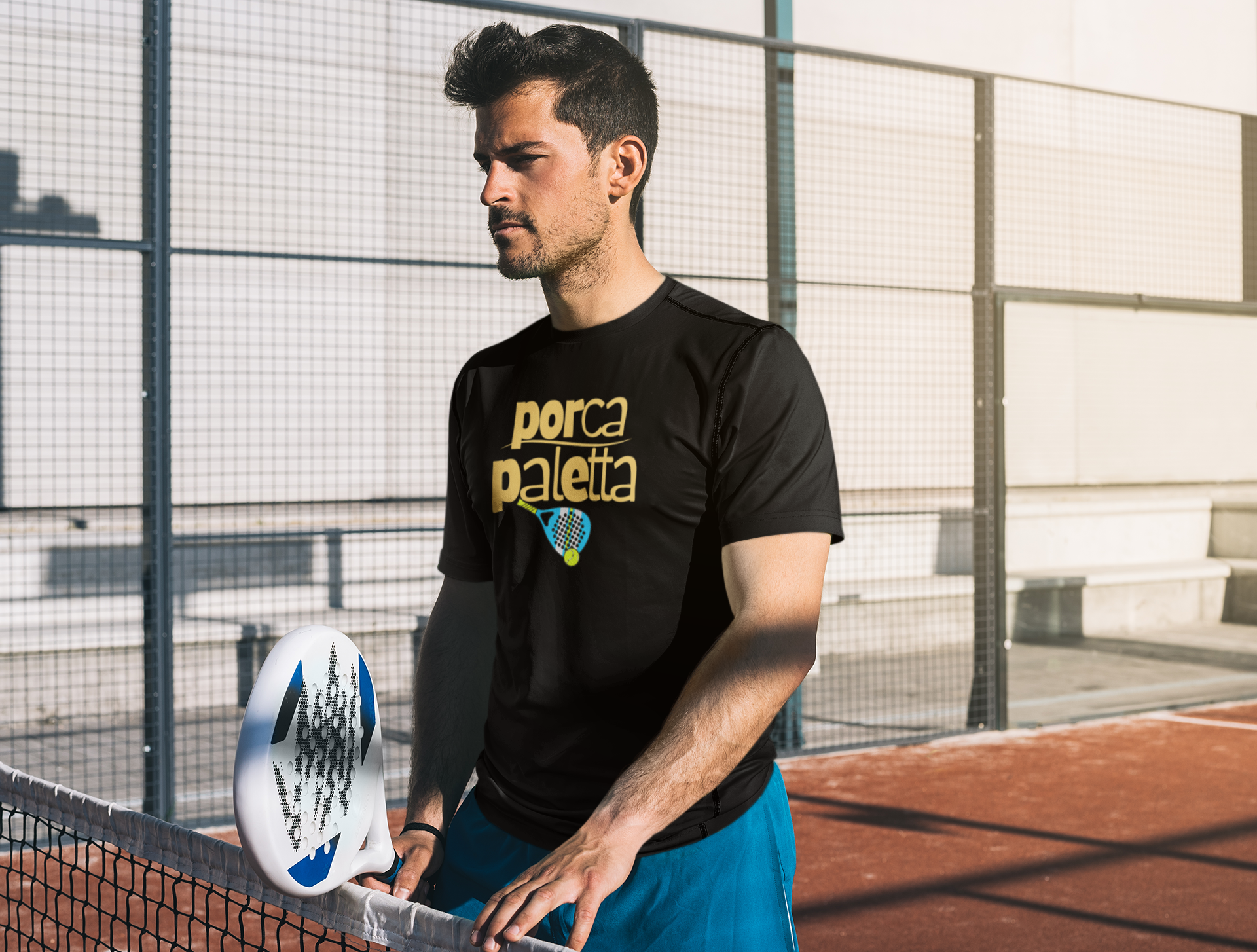 T-Shirt Cotone P*RCA PALETTA Padel - Zena Padel