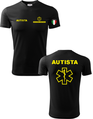 T-Shirt Personalizzabile | Soccorritore Infermiere Autista Medico...| Esculapio - Zena Padel