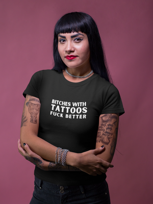 T-Shirt Linea Z B*TCHES WITH TATTOOS - Zena Padel