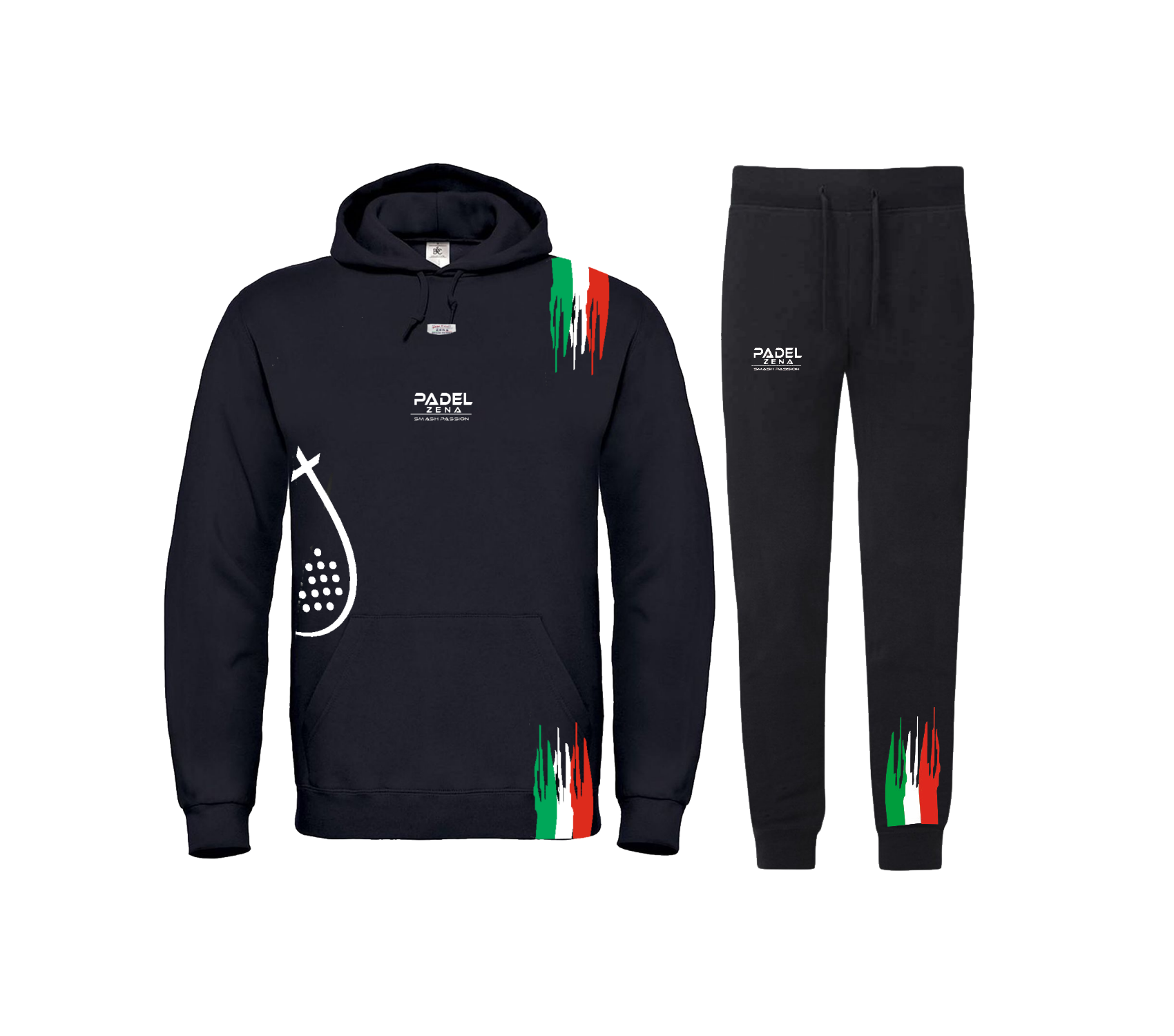 Kit Hooded Rainbow 01 ITA - Zena Padel